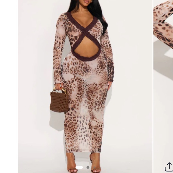 Fashion Nova Maxi Dress - Picture 1 of 5